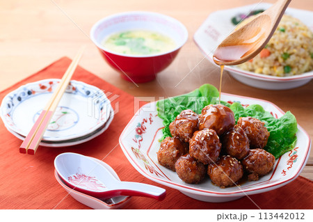 中華風 肉だんご 中華風 肉だんご 113442012