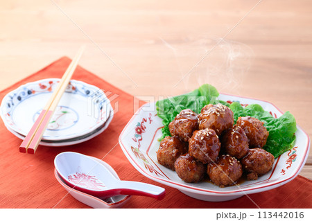 中華風 肉だんご 中華風 肉だんご 113442016