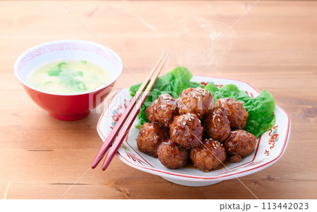 中華風 肉だんご 中華風 肉だんご 113442023