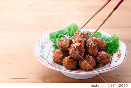 中華風 肉だんご 中華風 肉だんご 113442029