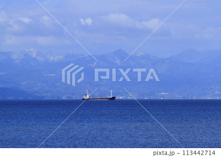 荒尾市 有明海 海岸風景、 荒尾市 有明海 海岸風景、 113442714