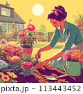 "Sunlit Blooms" / 陽光の花々 113443452