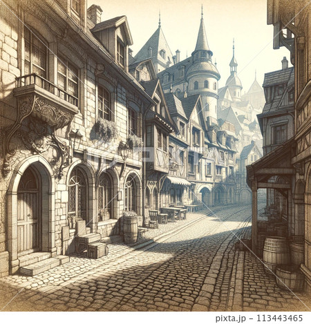 Historic Streets" / 歴史的な通り 113443465
