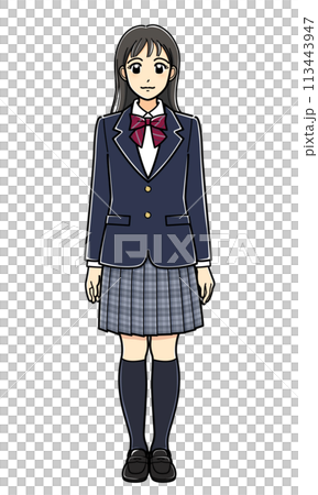 school girl in blazer school girl in blazer 113443947