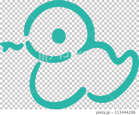 Icon snake snake snake year snake pictogram decoration decoration simple cute illustration material Icon snake snake snake year snake pictogram decoration decoration simple cute illustration material 113444286