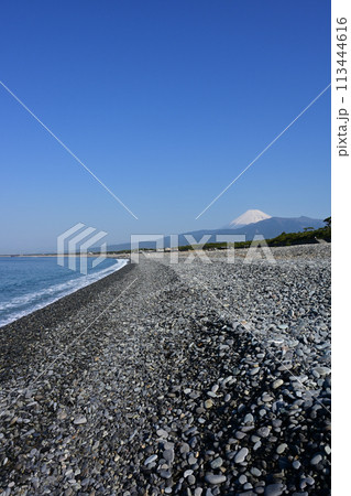 千本浜からの富士山 113444616