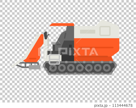 コンバインのイラスト 113444678