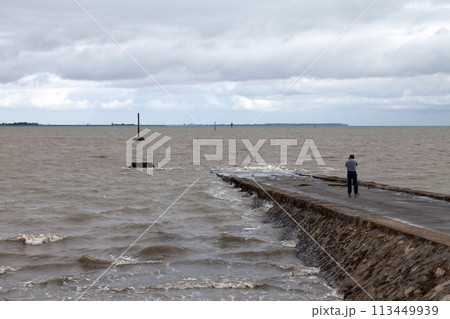 Passage du Gois in Vendee Passage du Gois in Vendee 113449939