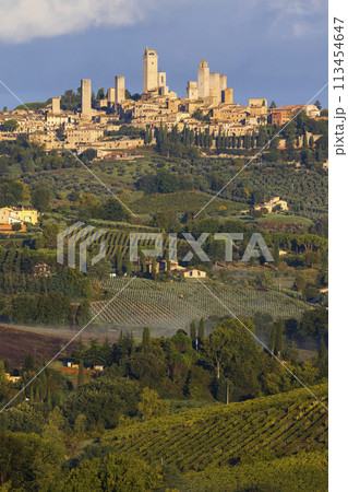 San Gimignano, UNESCO site, Tuscany, Italy 113454647