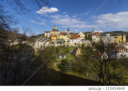 Loket castle and old town, Western Bohemia, Czech Republic Loket castle and old town, Western Bohemia, Czech Republic 113454649