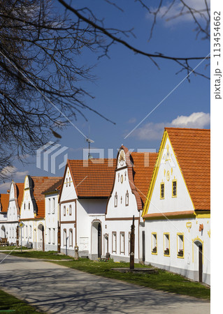 Holasovice village UNESCO site, Southern Bohemia, Czech Republic Holasovice village UNESCO site, Southern Bohemia, Czech Republic 113454662