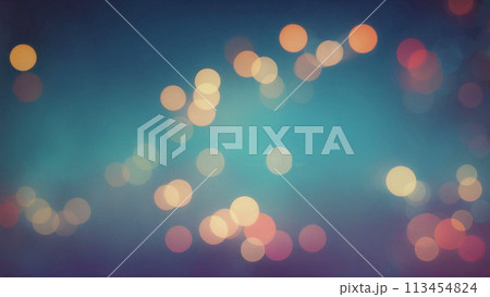 Abstract bokeh background of colorful glowing lights in soft focus in bright sunlight Abstract bokeh background of colorful glowing lights in soft focus in bright sunlight 113454824
