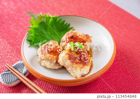 つくね団子のあんかけ つくね団子のあんかけ 113454848