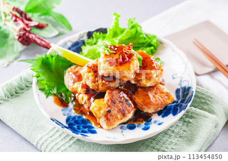 つくね団子のあんかけ 113454850