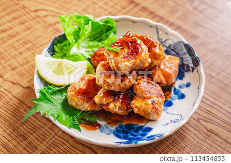 焼きつくねのあんかけ 焼きつくねのあんかけ 113454853