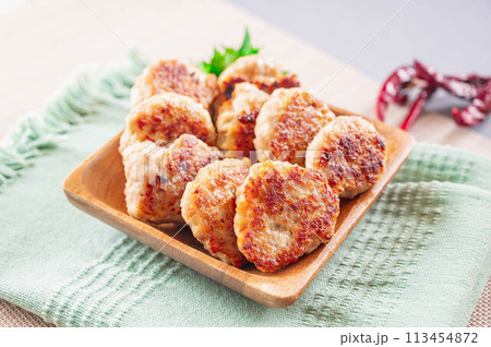ひき肉と豆腐ハンバーグ 113454872