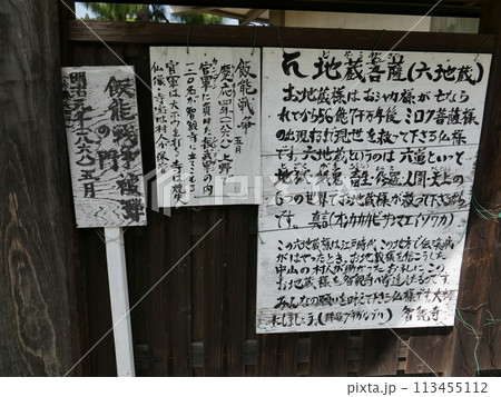 智観寺　　　（埼玉県飯能市） 113455112