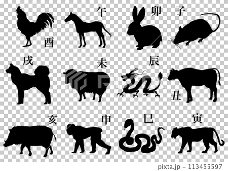 Zodiac silhouette 1 Zodiac silhouette 1 113455597