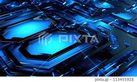 Abstract high tech background 113455928