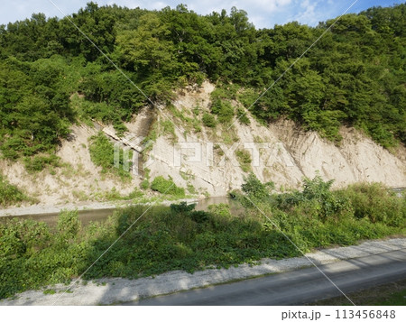 取方の大露頭　　（埼玉県秩父市） 113456848