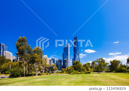 Sydney Harbour and Barangaroo Reserve in Australia Sydney Harbour and Barangaroo Reserve in Australia 113456929