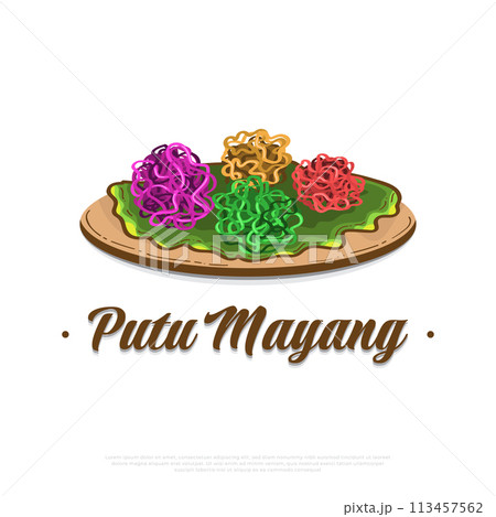 Putu Mayang, Indonesian Traditional Food or Snack Putu Mayang, Indonesian Traditional Food or Snack 113457562