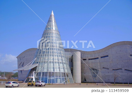 岩手の風景　久慈市文化会館アンバーホール 113459509