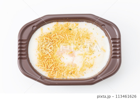 冷凍グラタン　白バック 113461626