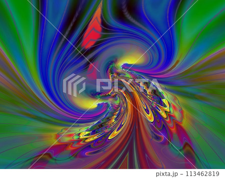 Abstract coloring background of the gradient with visual wave and lighting effects, is good for your project design 113462819