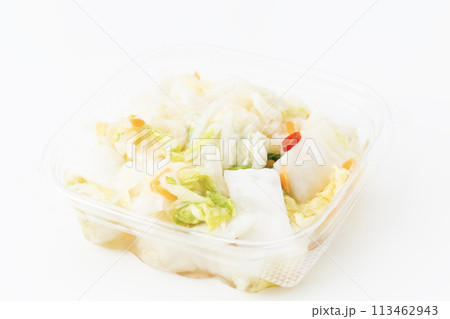 白菜の漬物 白バック 白菜の漬物 白バック 113462943