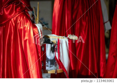 Traditional Spanish Holy Week procession 113463061