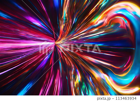 Interstellar Neon Spectrum, A Cosmic Burst of Hyperspeed Luminosity. 113463934