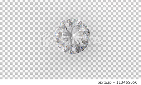 Diamond background white CG 113465650