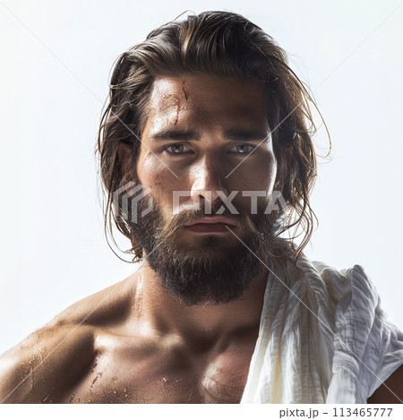イエス・キリストのイメージ image of Jesus Christus No1-4 113465777