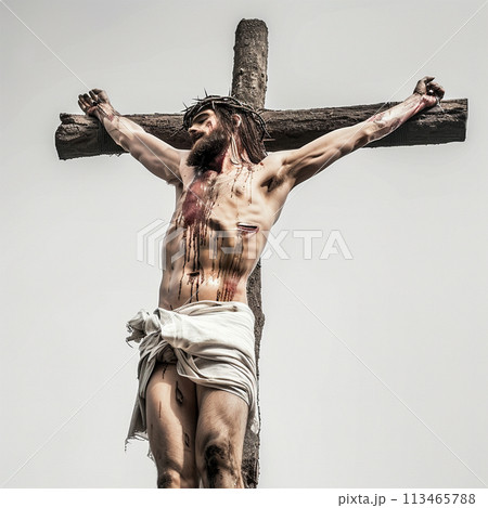イエス・キリストのイメージ image of Jesus Christus No1-15 113465788