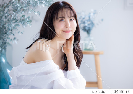 ビューティー　女性のポートレート 113466158