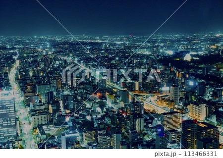 名古屋夜景　スカイプロムナードより 113466331