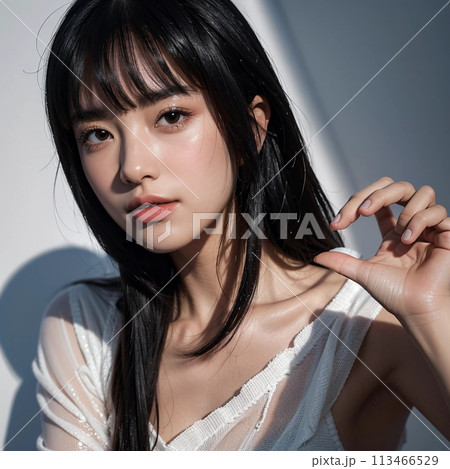 美しい女性のポートレート 美しい女性のポートレート 113466529