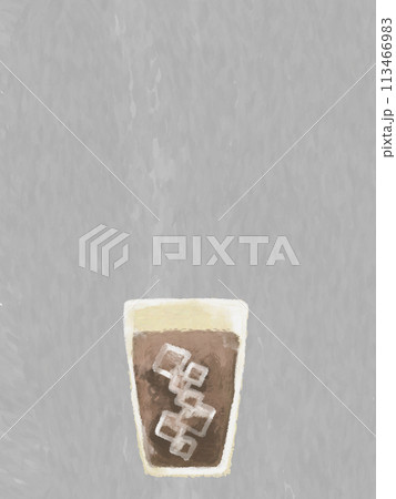 手書き風コーヒーのイラスト 113466983