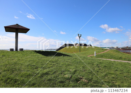 海辺の公園 北海道苫小牧市入船公園 海辺の公園 北海道苫小牧市入船公園 113467234