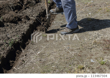 暗渠排水管工事 113467304