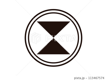 二重輪に二つ鱗 113467574