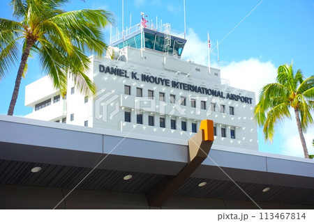 ハワイ　ホノルル　ダニエル・K・イノウエ国際空港 113467814