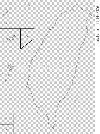 空白地圖台灣 空白地圖台灣 113467850
