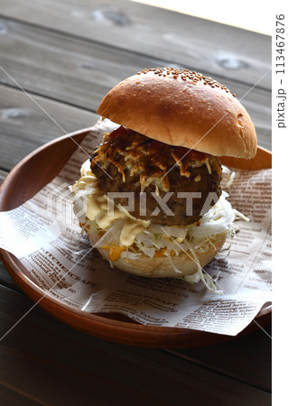 チーズバーガー 113467876