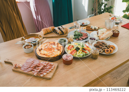 a forty-something woman a forty-something woman 113469222