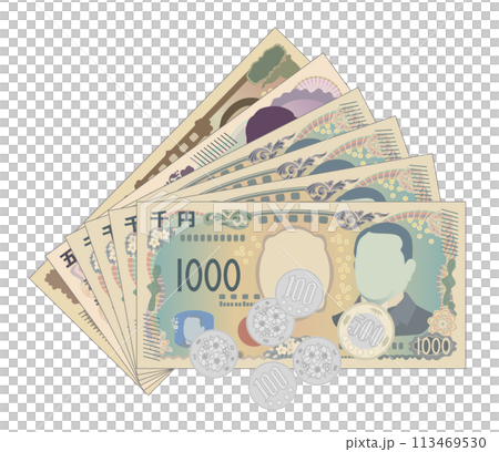 手持ちのお金 手持ちのお金 113469530