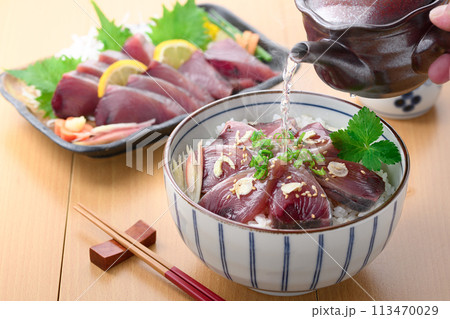 南紀勝浦港 近海生かつおのお茶漬け 113470029