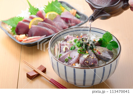 南紀勝浦港 近海生かつおのお茶漬け 113470041