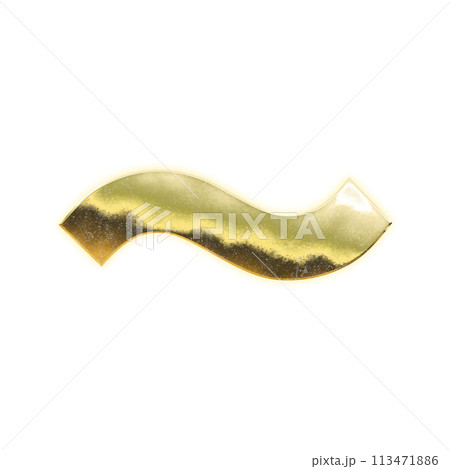黄金の波マーク 黄金の波マーク 113471886